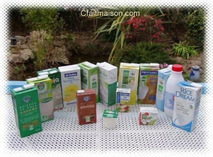 Spécialités végétales et laits végétaux