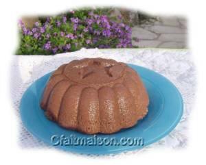 Gateau de semoule au chocolat