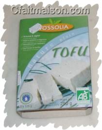 Le tofou nature commercialis