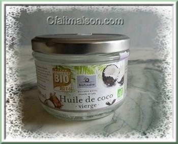 L'huile de coco vierge