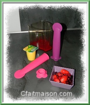 Crme glace au citron en silicone.