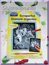 Kit pour gravure argente.