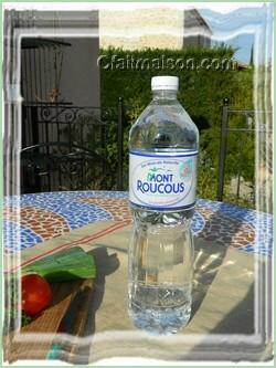 Bouteille de Mont Roucous.