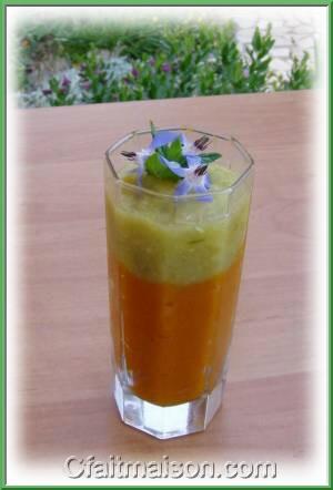 smoothie potimarron et courgette.