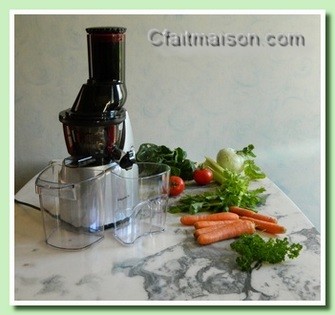 L'extracteur de jus Kuvings B9000 pour les jus de lgumes.