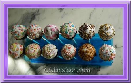 Cake pops dcors.