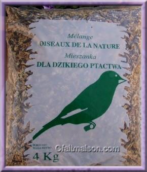 Sachet de graines pour oiseaux de la nature