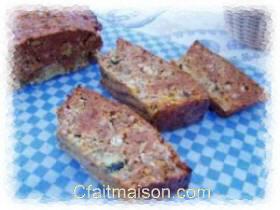 Pâté aux graines germées (sans viande) Tranches de pâté aux graines germées (sans viande)