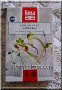 Paquet de graines de roquette  germer bio