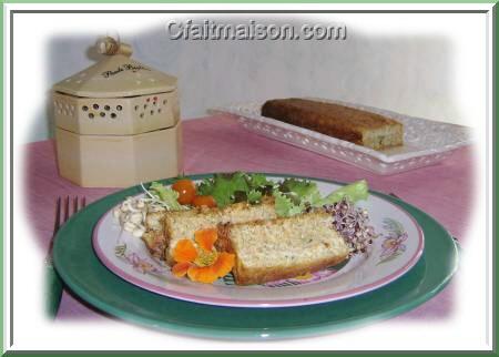 Terrine de lgumes au quinoa germ et germoir Sillages.