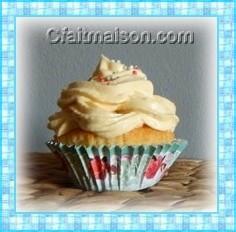 Cupcake � la ganache mont�e.