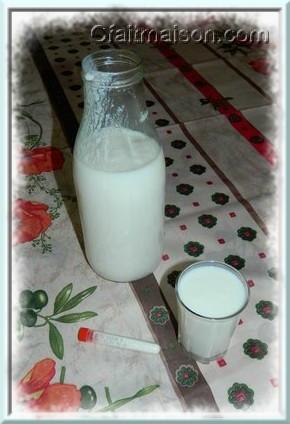 Kfir de lait avec ferments Beaugel