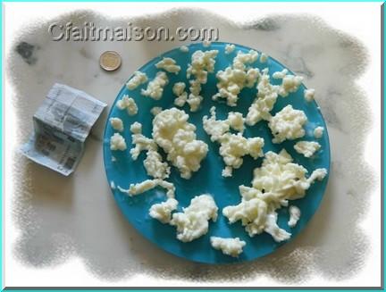 kefir de lait grains compars  un billet de 5 euros