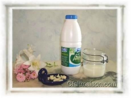 kefir de lait fait maison