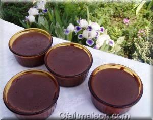 Crme au chocolat  l'ancienne