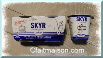 Le Skyr de Danone.