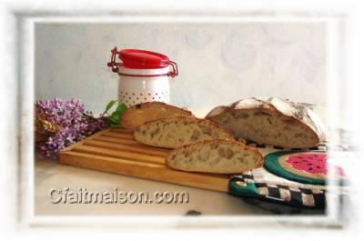 pain au levain naturel fait maison