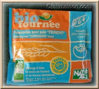 Sachet de BioFourne au froment de NatAli