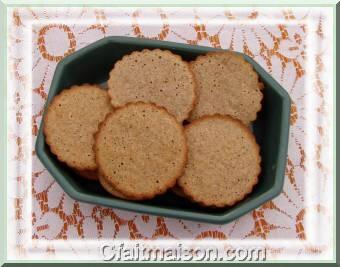 Biscuit  la farine de chtaigne.