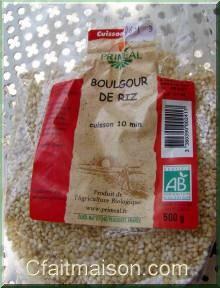 boulgour de riz