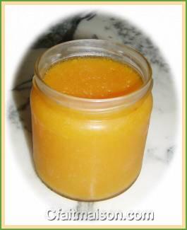 Confiture allge d'abricots  l'agar-agar.