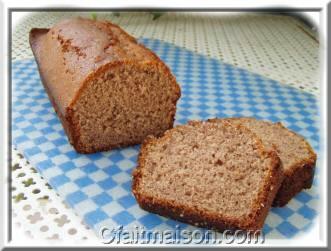 Cake à la farine de châtaigne.