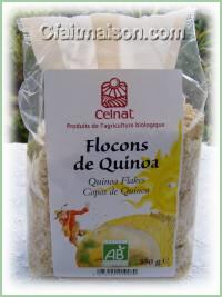 Flocons de quinoa.