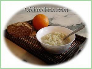 Porridge de riz