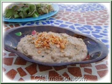 Rillettes vgtales de lentilles corail