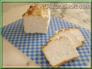 Du pain de riz avec du Substitut du gluten GfG d'Orgran.