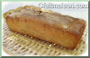 Pain aux farines de riz, sarrasin et guar