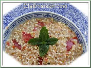 Taboul de quinoa germ.