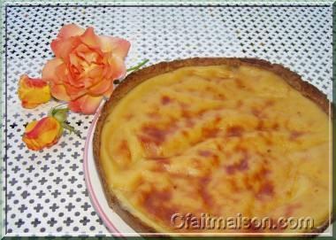 Tarte au flan ptissier.