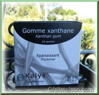 Gomme de xanthane.