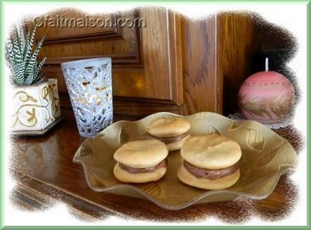 Whoopie pies ou whoopies sans gluten.