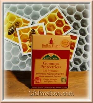 Gommes protectrices des Pyrnes pour la gorge.