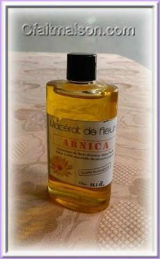 macrat huileux d'arnica.