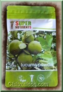 Poudre de lucuma.